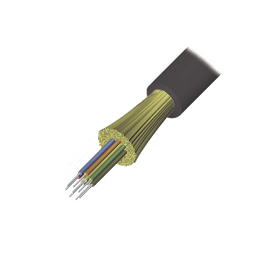 Cable de Fibra Óptica de 6 hilos, Interior/Exterior, Tight Buffer, No Conductiva (Dieléctrica), LS0H, Multimodo OM4 50/125 optimizada, 1 Metro