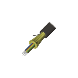 Cable de Fibra Óptica de 6 hilos, Interior/Exterior, Tight Buffer, No Conductiva (Dielectrica), Plenum, Monomodo OS2, 1 Metro