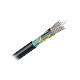 Cable de Fibra Óptica de 12 hilos, OSP (Planta Externa), No Armada, Gel, MDPE (Polietileno de media densidad), Monomodo OS2, 1 Metro