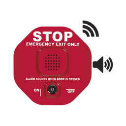 Alarma de puerta multifunción Exit Stopper® inalámbrica