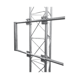 Brazo Uso Rudo para Torre STZ Galvanizado por Inmersión en Caliente de 170 x 60 cm Tubo 2" Ced 30.