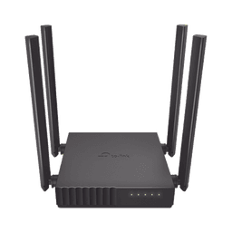 Router Inalámbrico doble banda AC, 2.4 GHz y 5 GHz Hasta 1200 Mbps, 4 antenas externas omnidireccional, 4 Puertos LAN 10/100 Mbps, 1 Puerto WAN 10/100 Mbps, Versión 6