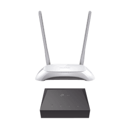 Kit de ONU Gigabit XZ000G3 con Router Inalámbrico WISP con Configuración de fábrica personalizable, 2.4 GHz, 300 Mbps, 4 Puertos LAN 10/100 Mbps, 1 Puerto WAN 10/100 Mbps, control de ancho de banda