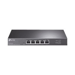 Switch Gigabit no administrable de 5 puertos 100 Mbps/ 1 Gbps/ 2.5 Gbps ideal para WiFi 6