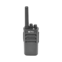 Radio Portátil VHF, 5W de Potencia, Scrambler de Voz, Alta Cobertura, 136-174 MHz, 16 canales preconfigurados