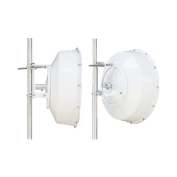 Antena direccional de alta resistencia, Ganancia 30 dBi, (4.9 -6.4 GHz), Plato hondo para mayor inmunidad al ruido, Conectores N-Hembra, Montaje incluido.