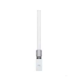 Antena omnidireccional, potente cobertura de 360°, doble polaridad MIMO 2x2, frecuencia 5 GHz (5.45-5.85 GHz) de 13 dBi