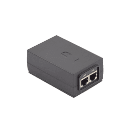 Adaptador PoE Ubiquiti de 24 VDC, 1.0 A Puerto Fast Ethernet