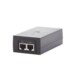 Adaptador PoE Ubiquiti de 50 VDC, 1.2 A puerto Gigabit para equipos airFiber