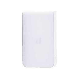 Access Point UniFI doble banda cobertura 180º, MI-MO 2x2 diseño placa de pared con dos puertos adicionales, hasta 100 usuarios Wi-Fi