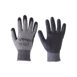 Guantes talla mediana supraneema con recubrimiento de nitrilo.