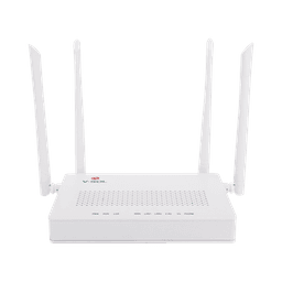 ONU Dual G/EPON con Wi-Fi AC de doble banda, 1 puerto SC/UPC + 2 puertos LAN Gigabit + 1 puerto FXS