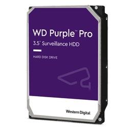 Disco Duro Purple Pro de 10 TB / 7200 RPM / Optimizado para Soluciones de Videovigilancia con Analiticos (Meta Data) / Uso 24-7 / 5 Años de Garantia