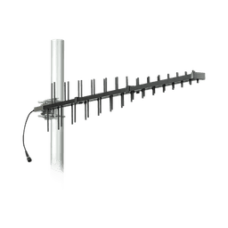 Antena LPDA de Alta Ganancia/ ESPECIAL PARA AMPLIFICADORES DE UNA A CINCO BANDAS DE FRECUENCIA/ 698-2700 MHz/ 12.15 dBi de Ganancia.