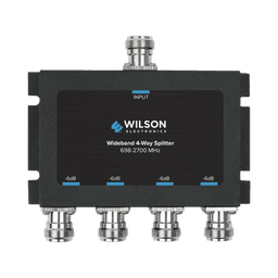 Divisor de 4 salidas, 50 Ohm, 700-2700MHz conector N-Hembra