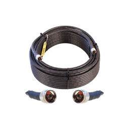 Jumper Coaxial con Cable Wilson-400 | Conector N Macho en los extremos | 30.48 metros de longitud.