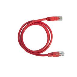 Cable de parcheo UTP Cat5e - 0.5 m - rojo